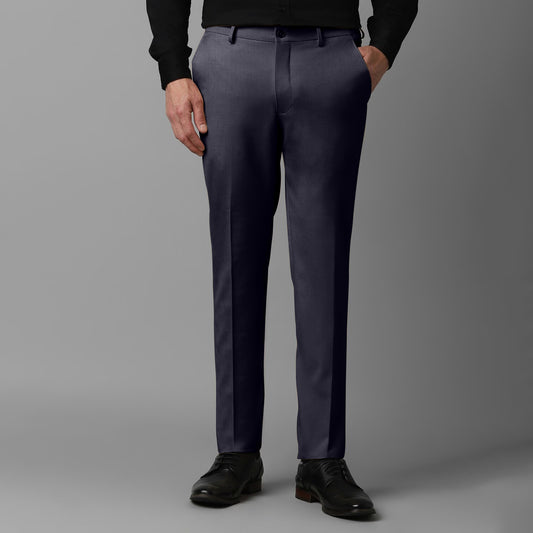 Serene Stream Blue Fabric For Trousers