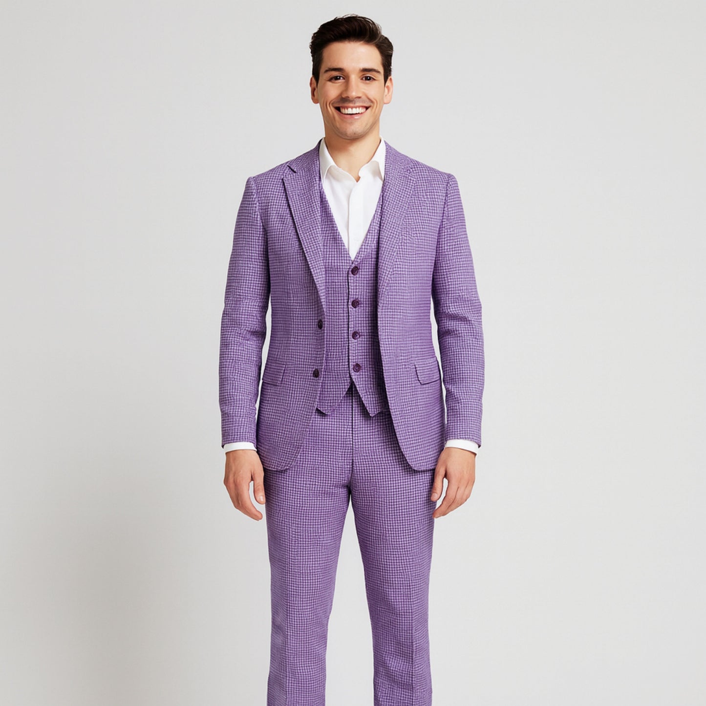 Lilac Cross Fabric