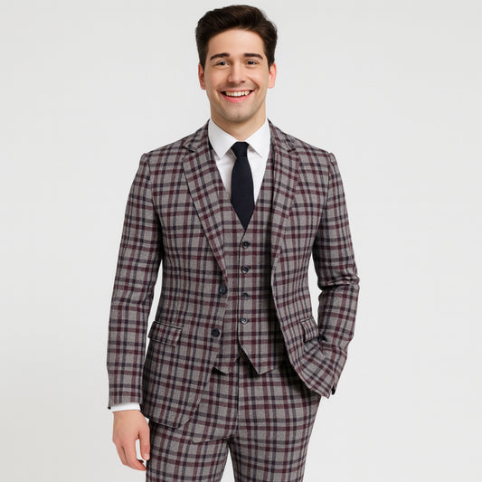 Sterling Checks Fabric