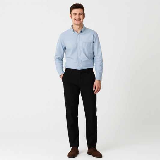 Obsidian Chino Fabric