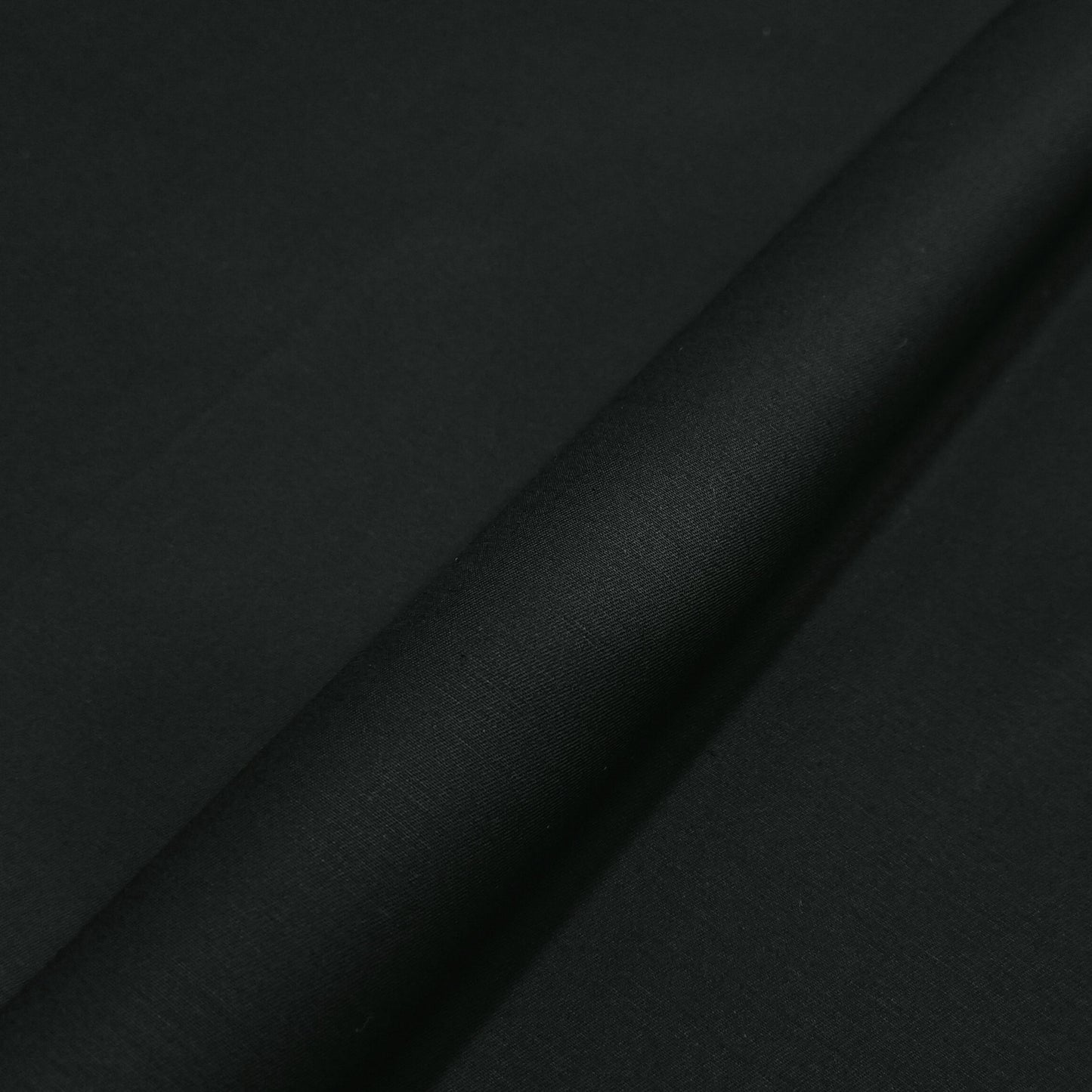Jet Noir Chino Fabric