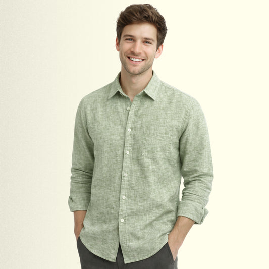 Sage Mist Linen Fabric