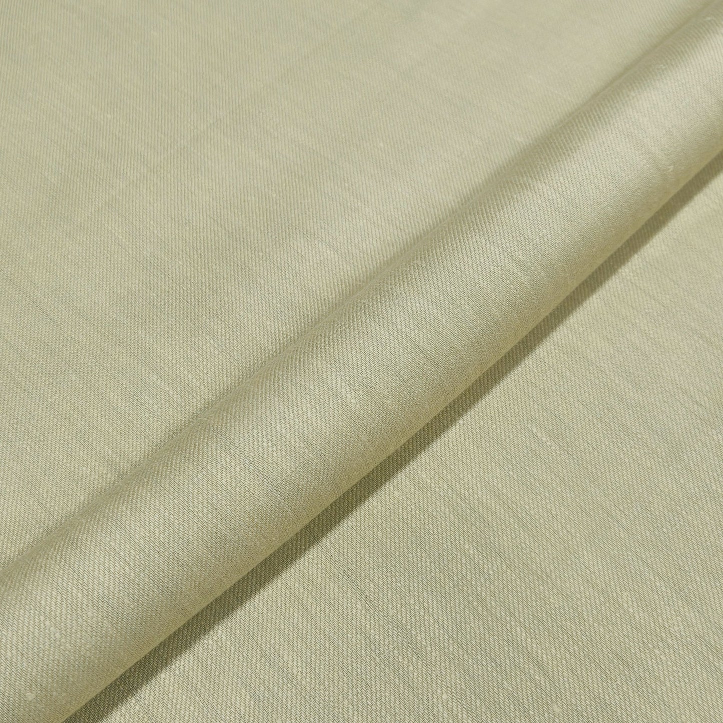 Vintage Olive Linen Fabric