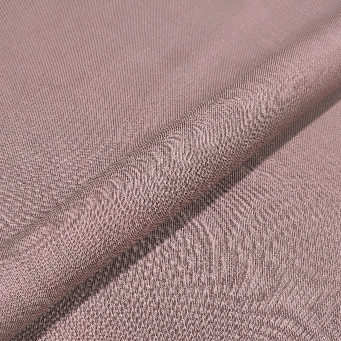 Dusty Rose Twill Linen Fabric