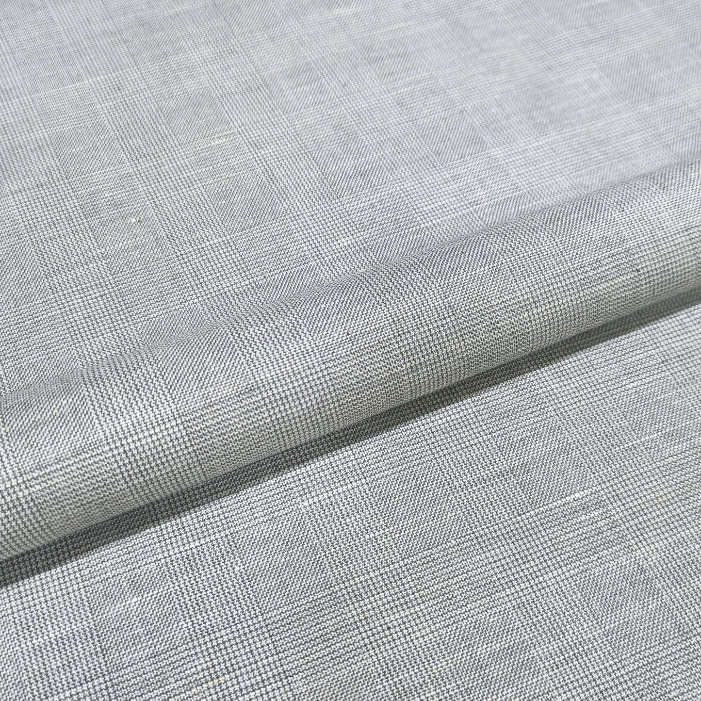Silver Mist Glen Plaid Fabric