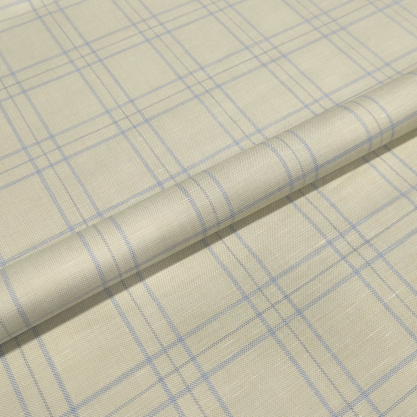 Sandstone Sky Windowpane Fabric
