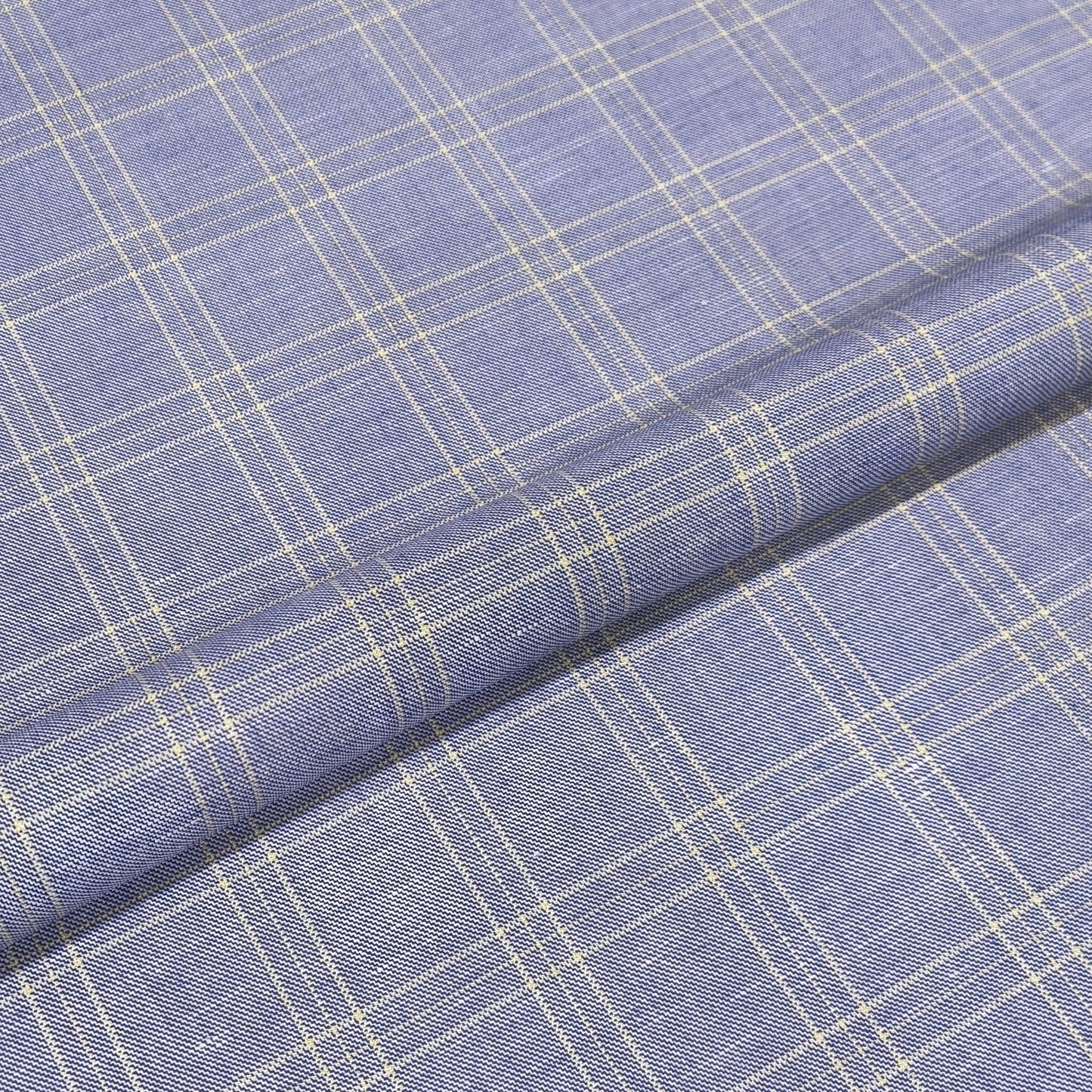 Lavender Regent Windowpane Fabric