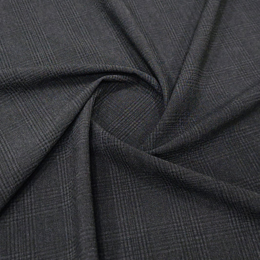 Coalstone Plaid Fabric