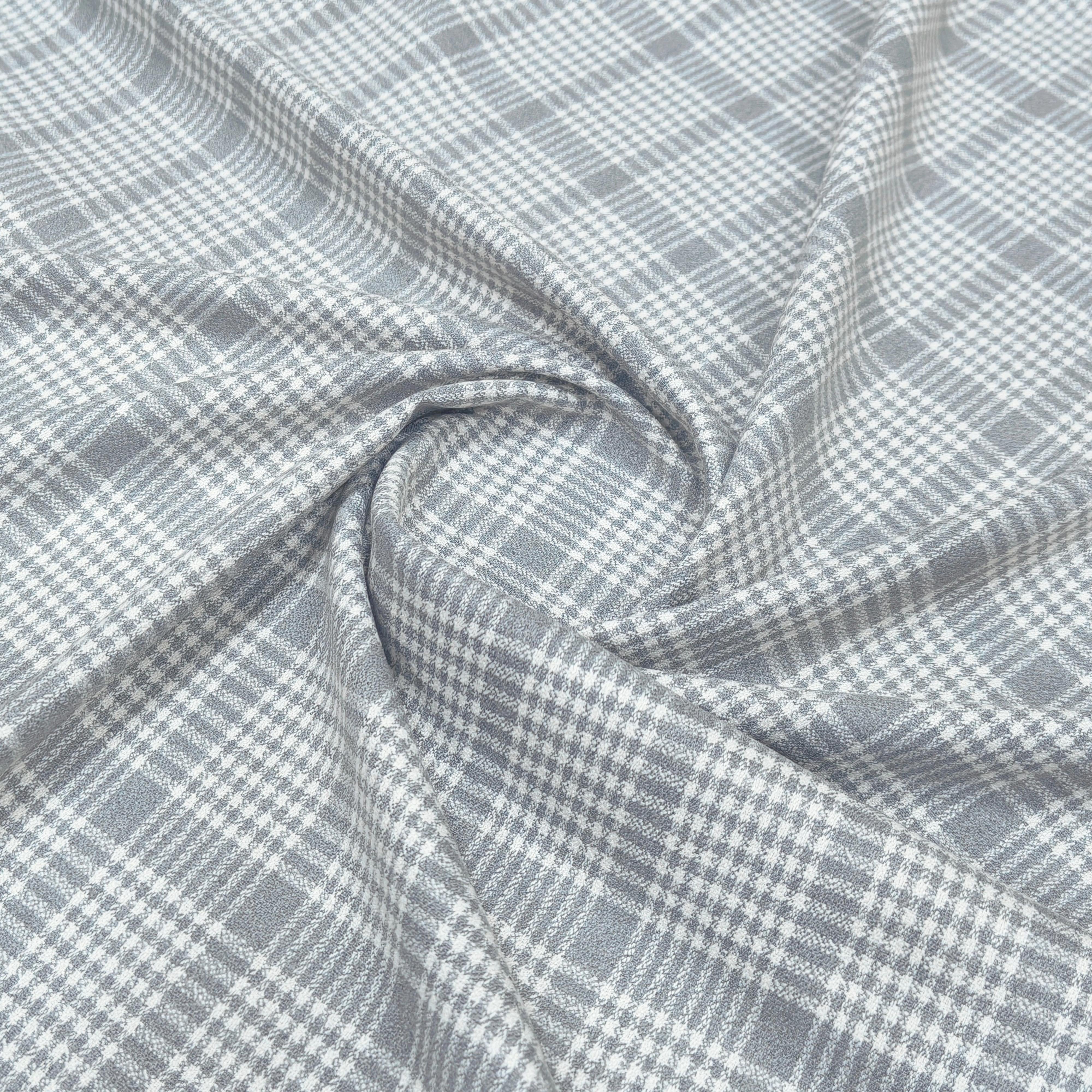 Frocks In/check Material Frosted Checks Fabric – Weavelength Fabrics