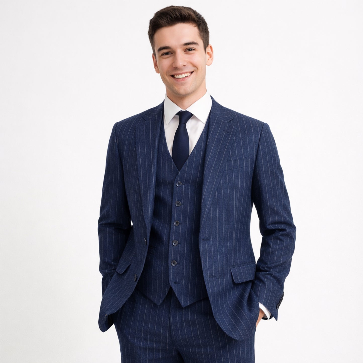 Marine Flannel Fabric