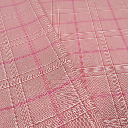 Cherry Blossom Checks Fabric