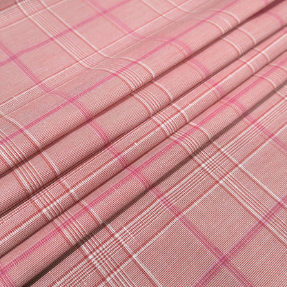 Cherry Blossom Checks Fabric