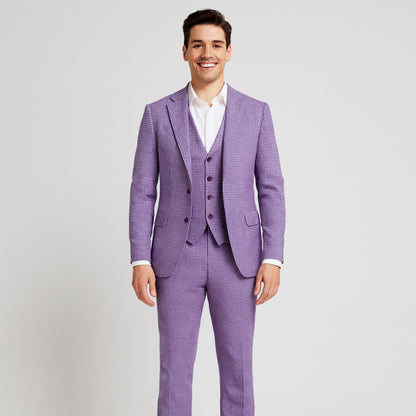 Lilac Cross Fabric