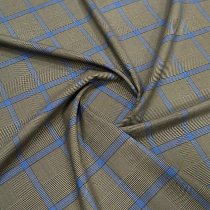 Sapphire Tartan Fabric