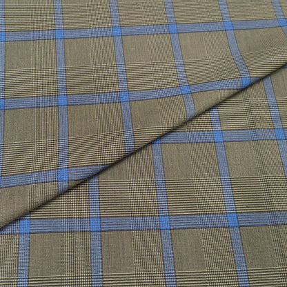 Sapphire Tartan Fabric
