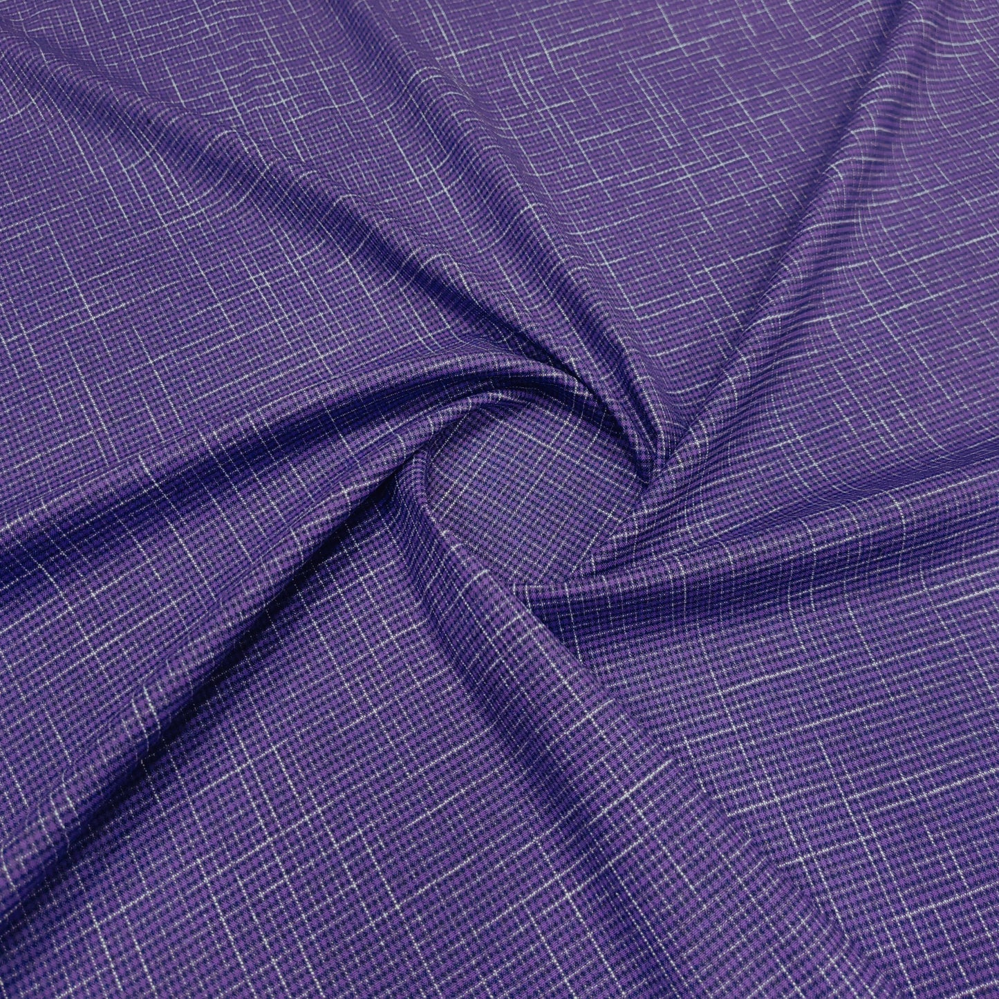 Lavender Plaid Fabric