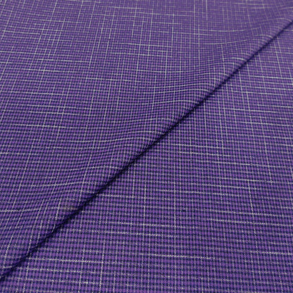 Lavender Plaid Fabric