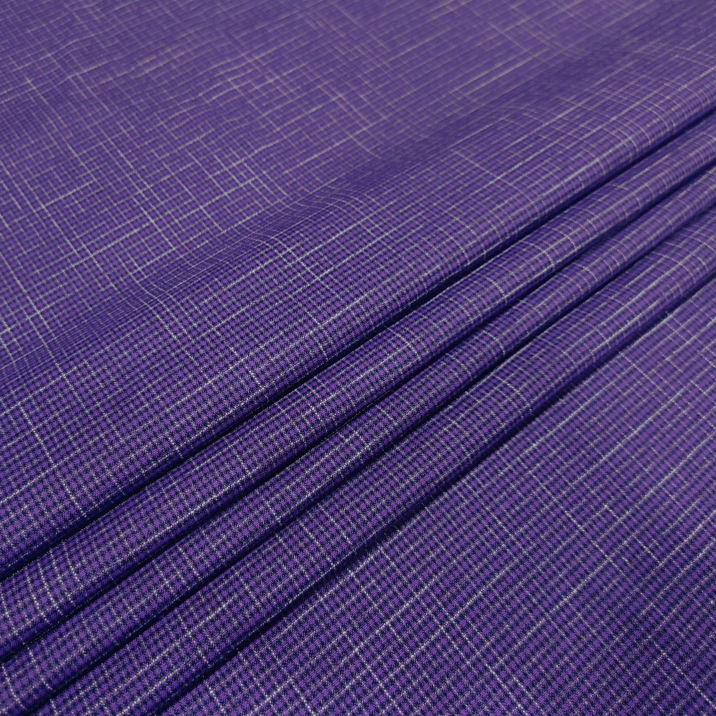 Lavender Plaid Fabric