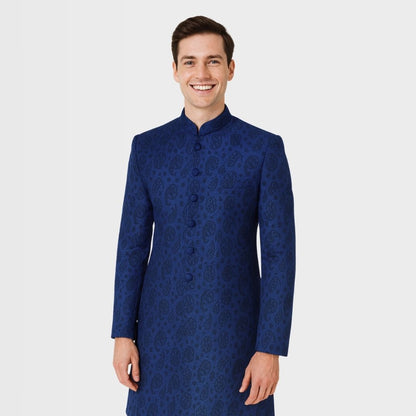 Imperial Blue Weave Fabric