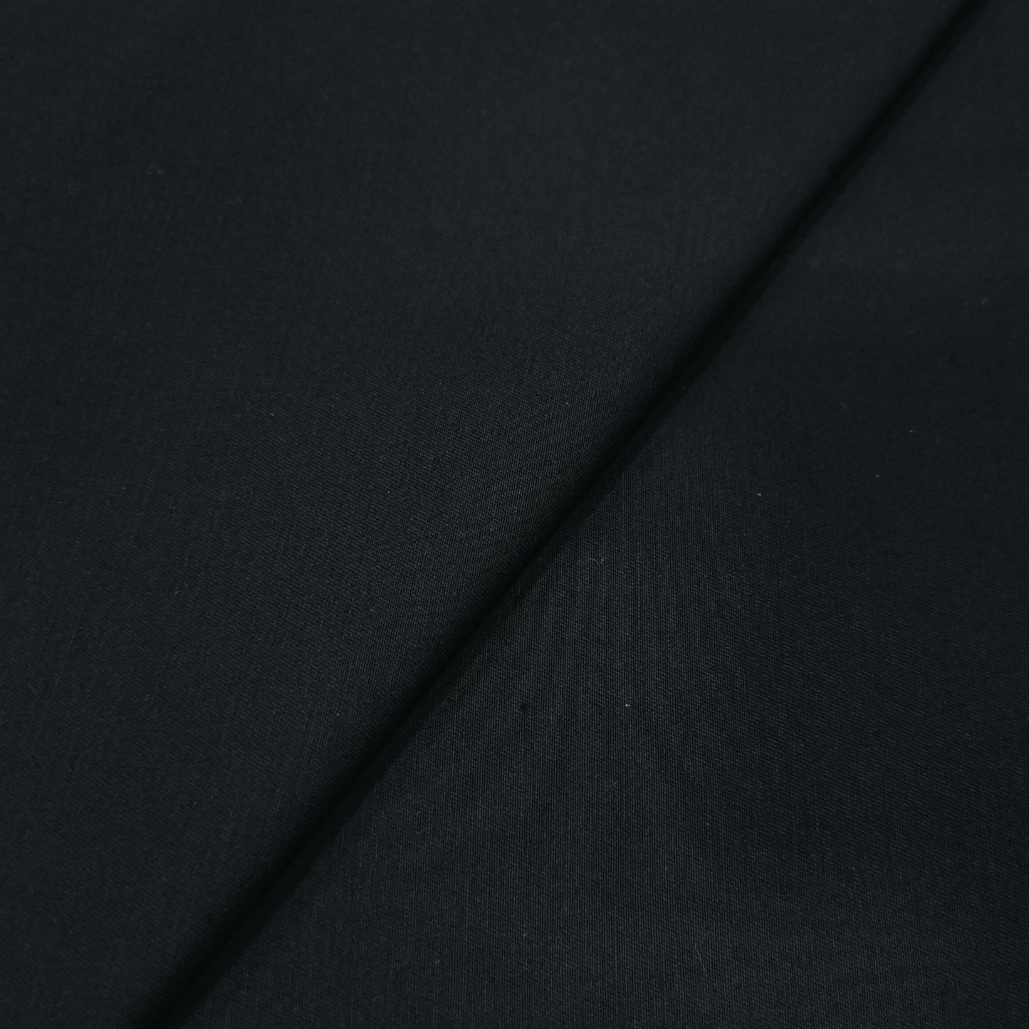 Jet Noir Chino Fabric
