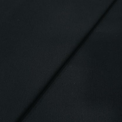 Jet Noir Chino Fabric