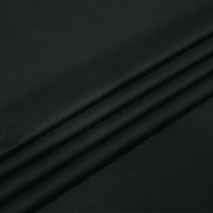 Jet Noir Chino Fabric