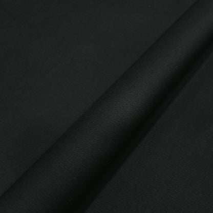 Jet Noir Chino Fabric