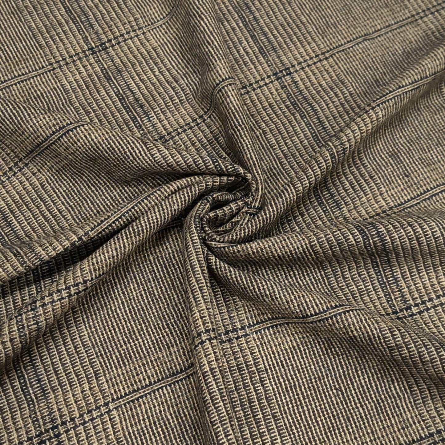 Partridge Grid Soft Weave Fabric