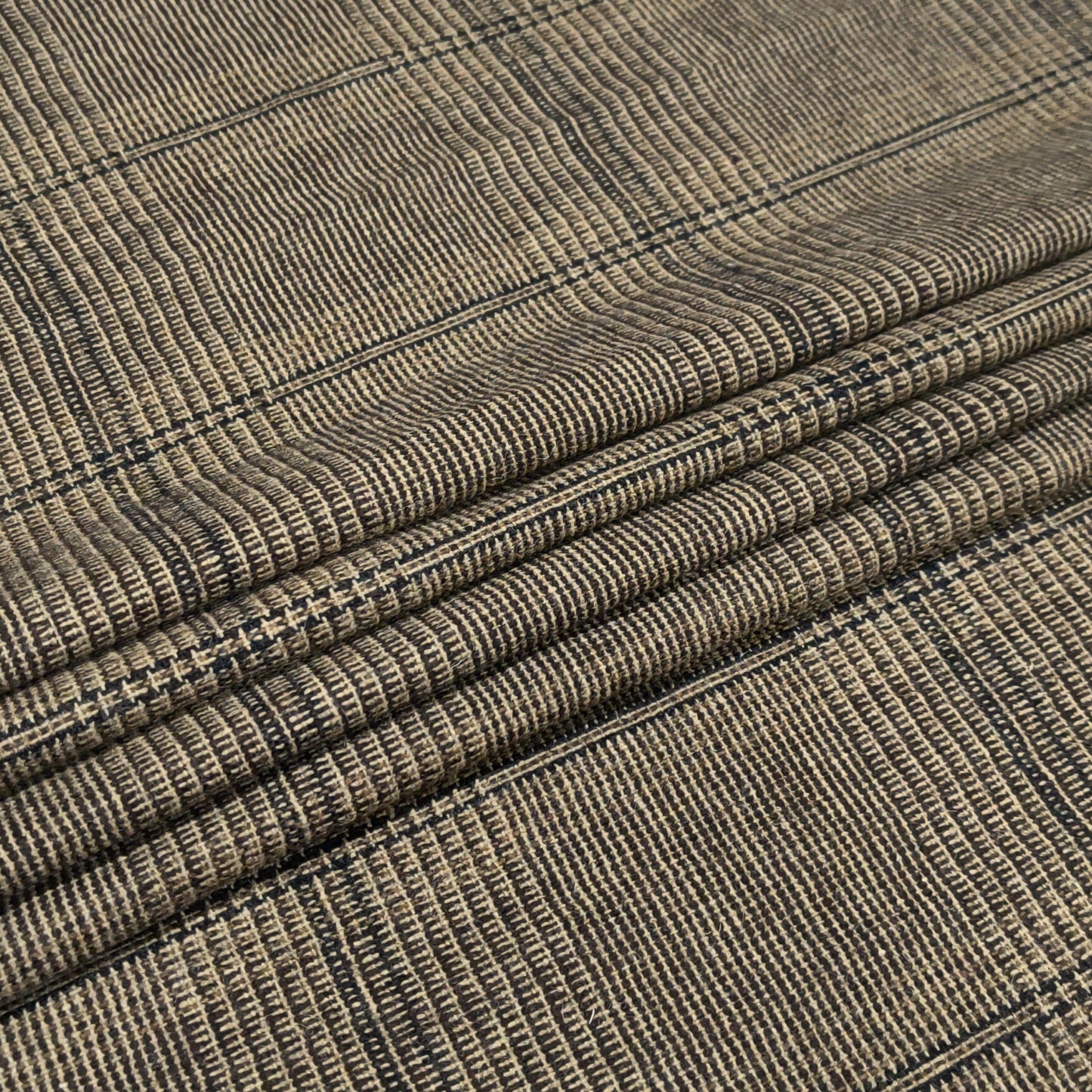 Partridge Grid Soft Weave Fabric