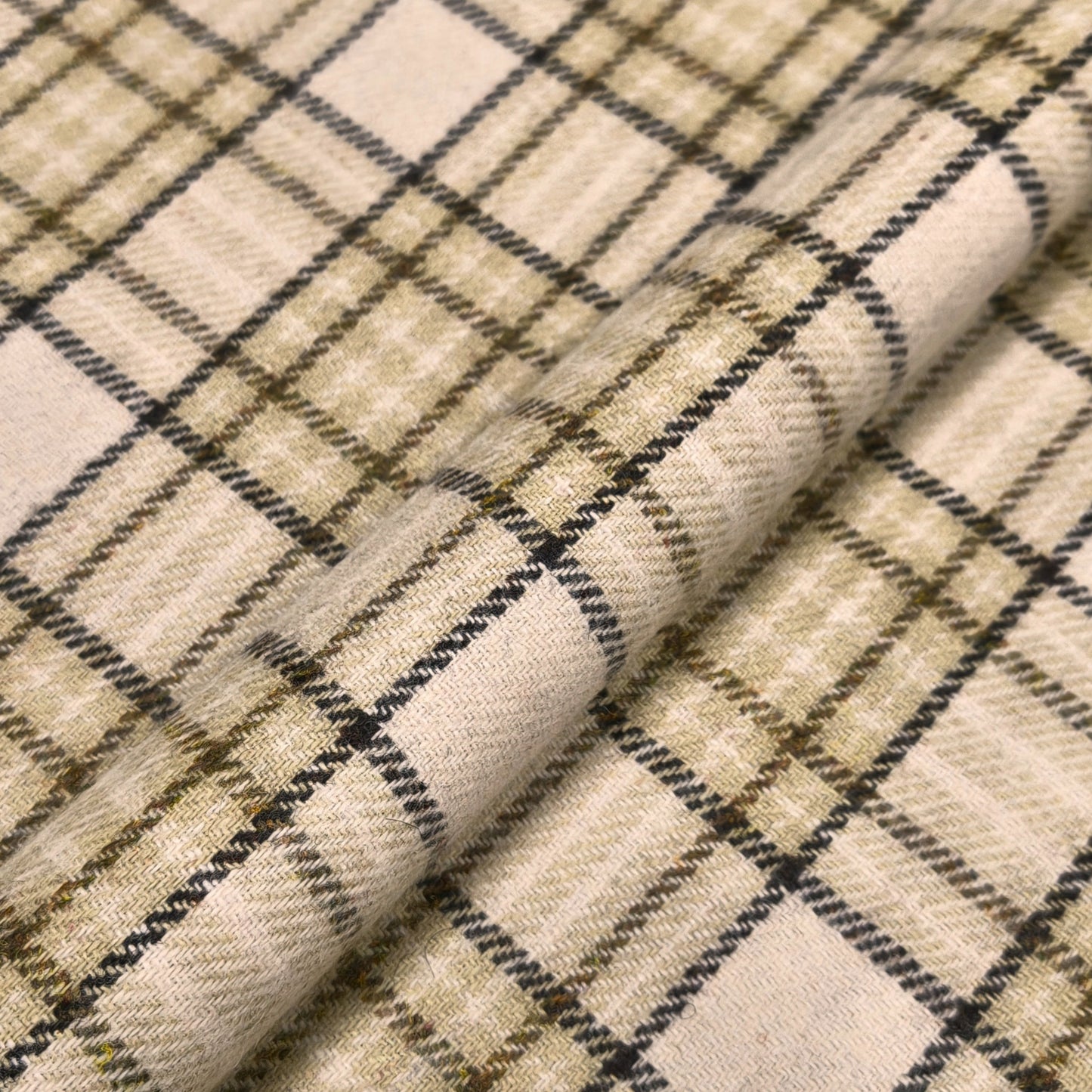Amberlight Heritage Check Twill Fabric
