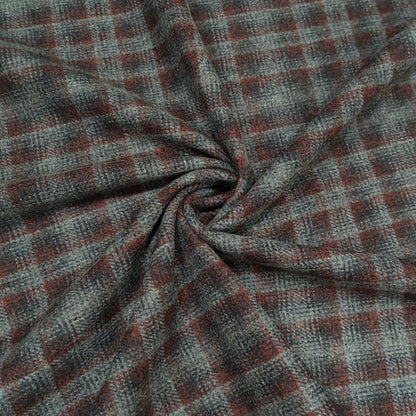 Rustwood Check Twill Fabric