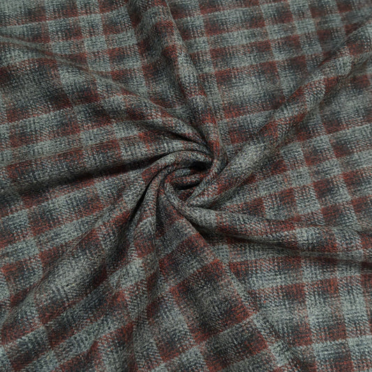 Rustwood Check Twill Fabric