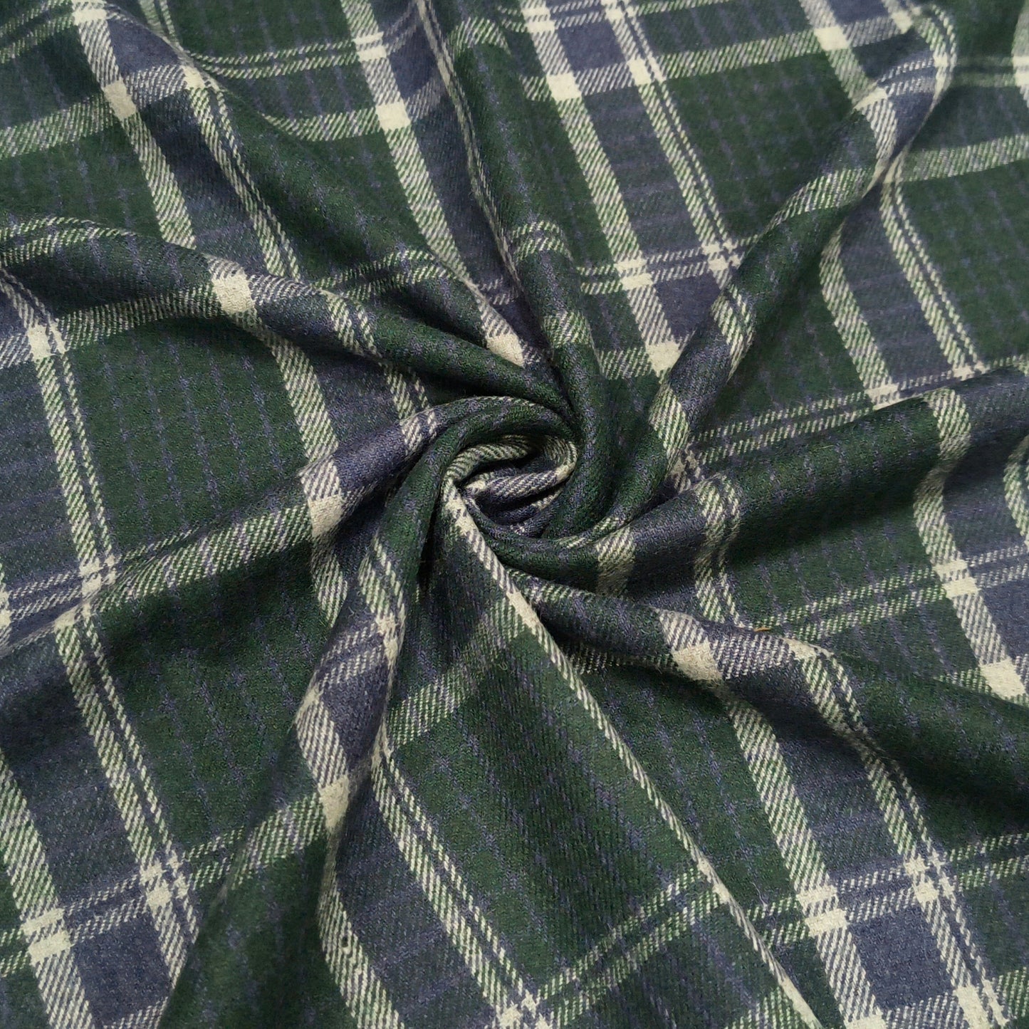 Junebug Heritage Check Twill Fabric