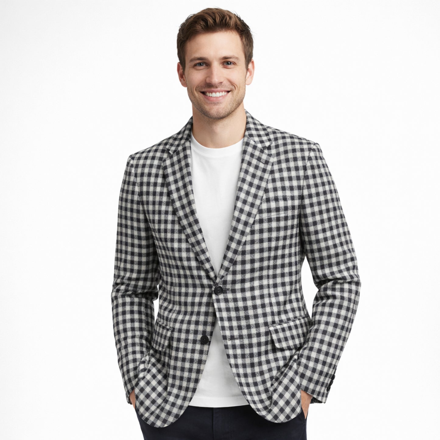 Signature Black-White Fabric