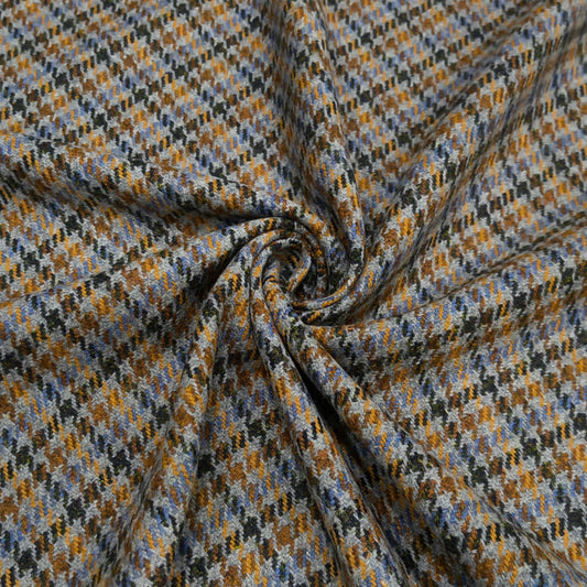 Claystone Heritage Houndstooth Fabric
