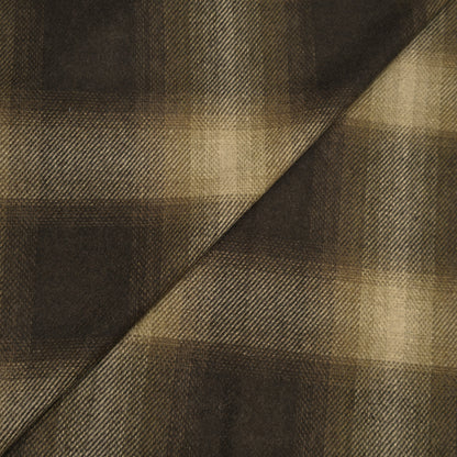 Seal Brown Urban Check Fabric