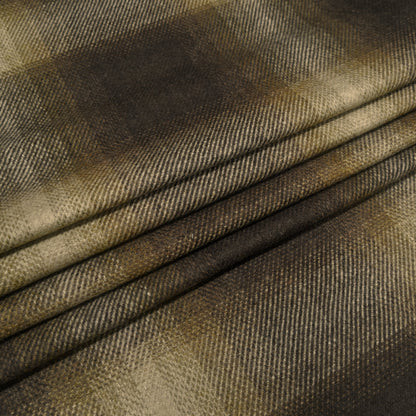 Seal Brown Urban Check Fabric