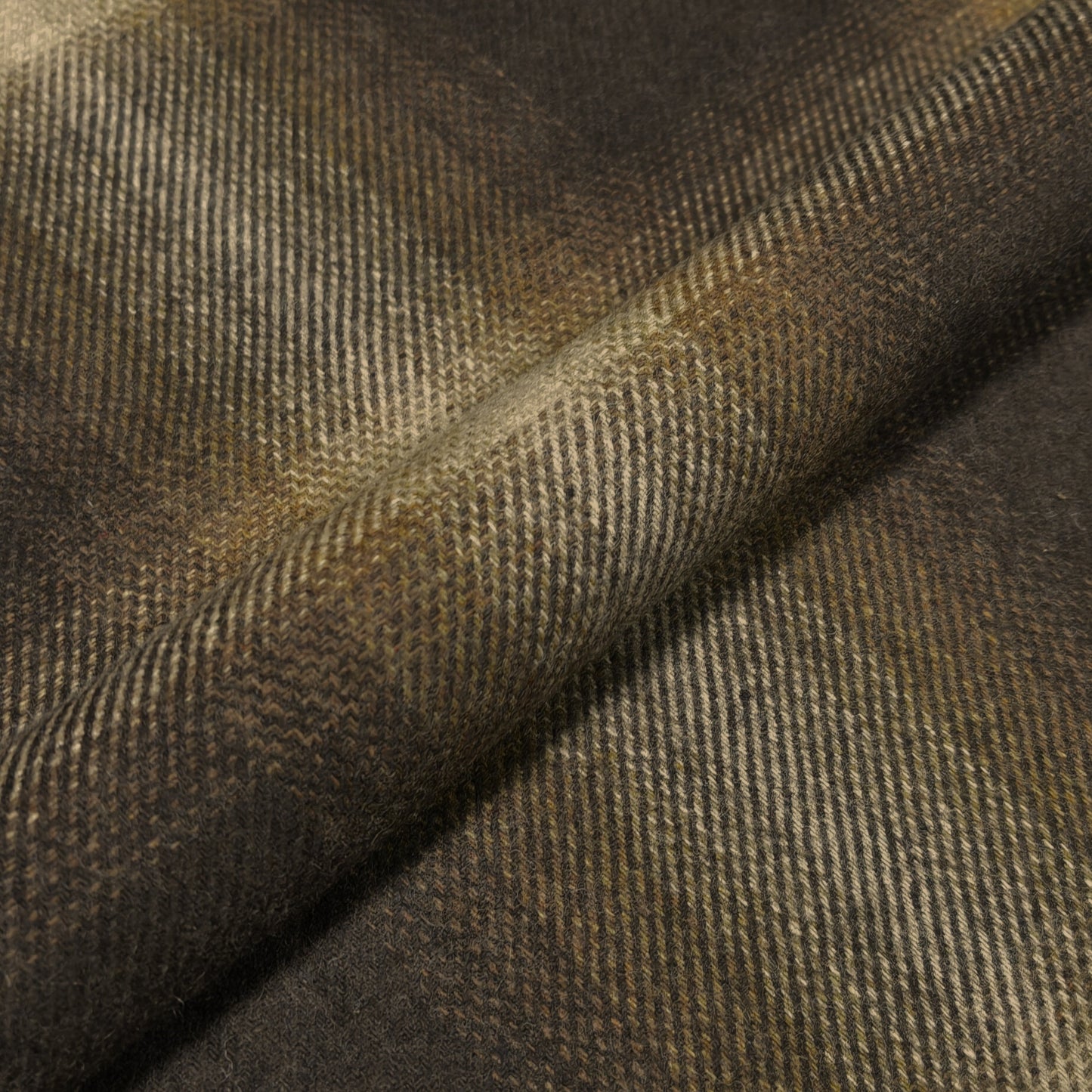 Seal Brown Urban Check Fabric