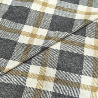 Vintage British Check Fabric