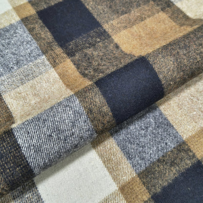 Cocoa Dune Plaid Fabric