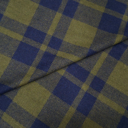 Azzurro Bosco Check Fabric