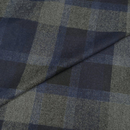 Velluto Mare Check Fabric