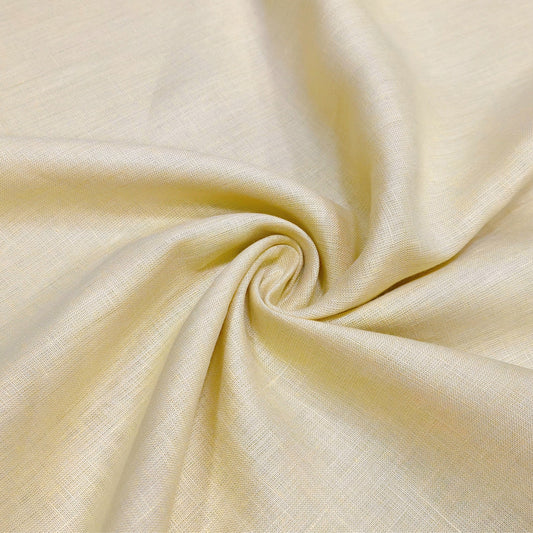 Ivory Sand Linen Fabric