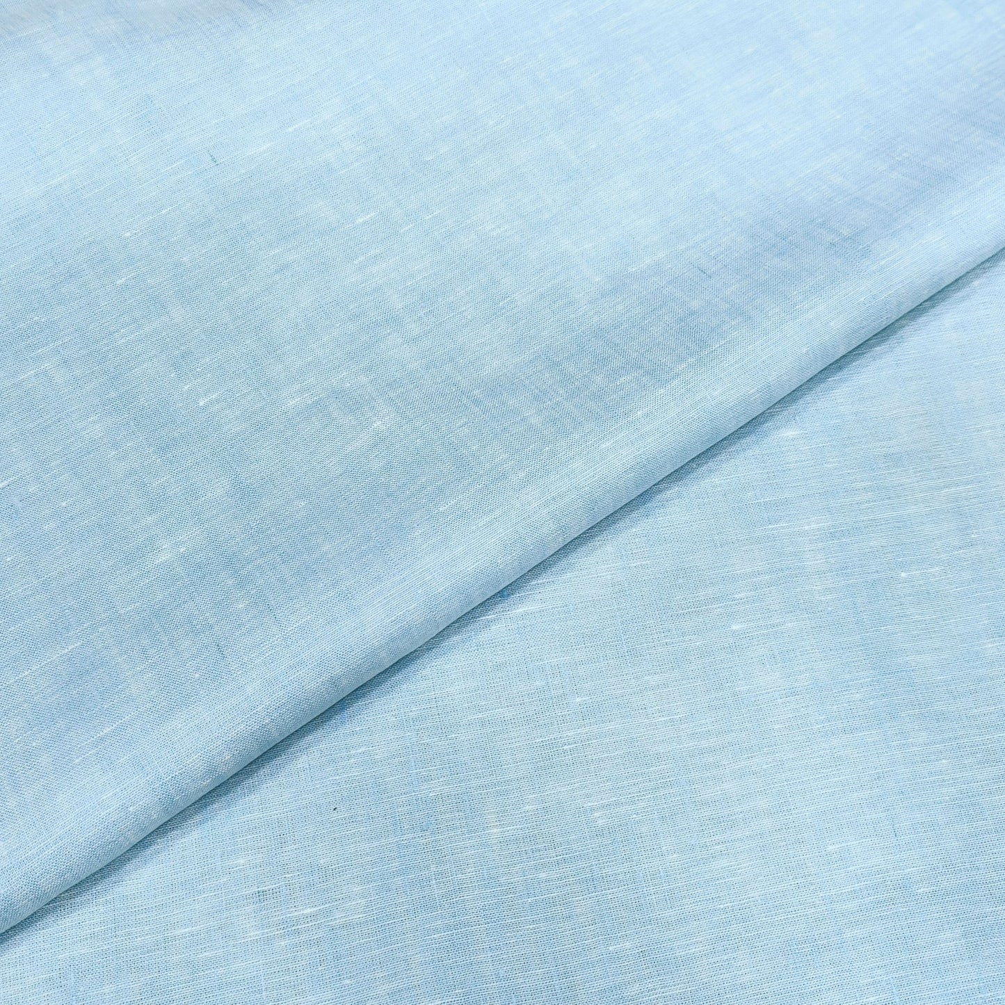 Aqua Sky Linen Fabric