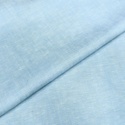 Aqua Sky Linen Fabric