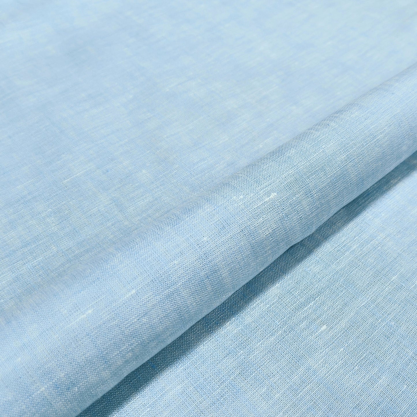 Aqua Sky Linen Fabric