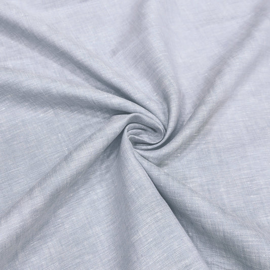 Steel Blue Linen Fabric