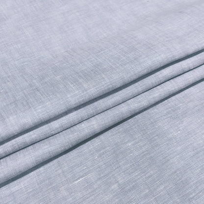Steel Blue Linen Fabric