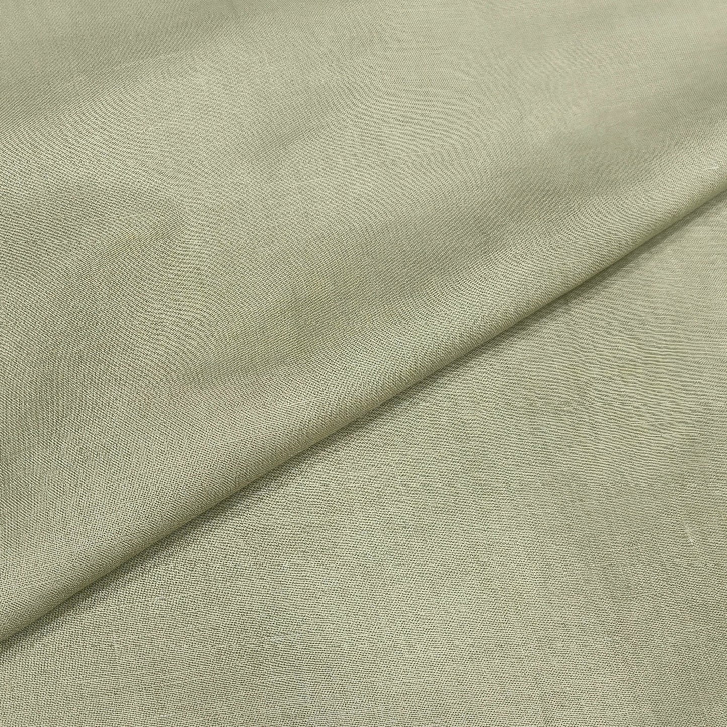 Olive Whisper Linen Fabric