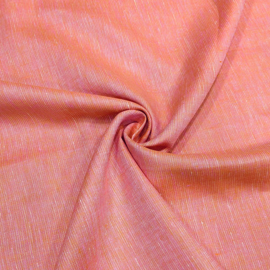 Sunset Blush Linen Fabric